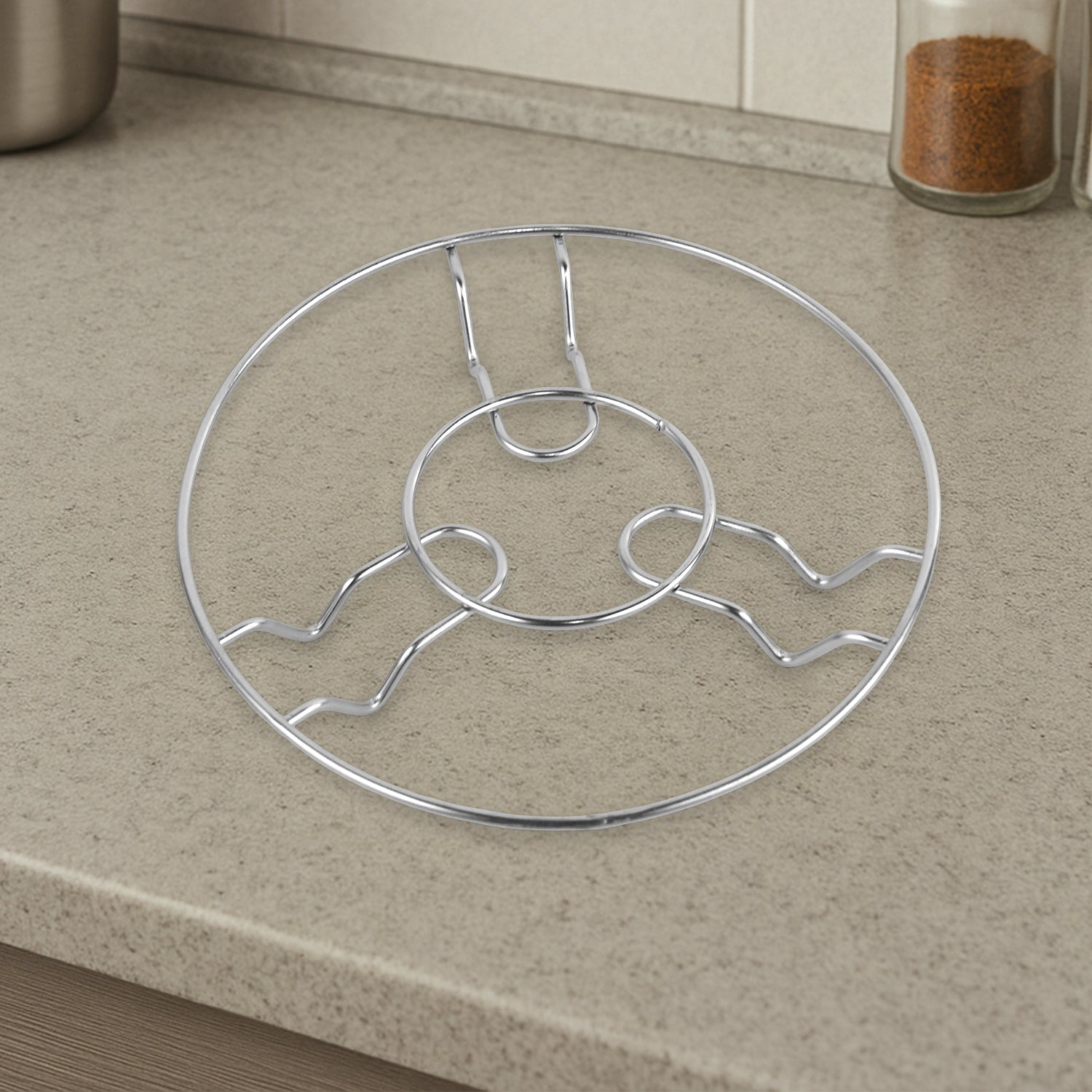 Apex Stainless Steel Wire Hotmate Trivet Stand Set of 3 Apex Stainless Steel Wire Hotmate Trivet Stand Set of 3